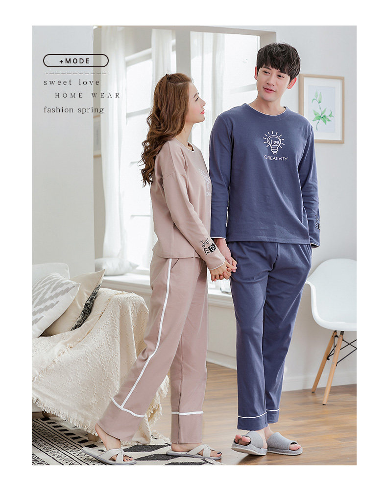 Pyjama mixte en Coton à manches longues - Ref 3003748 Image 7