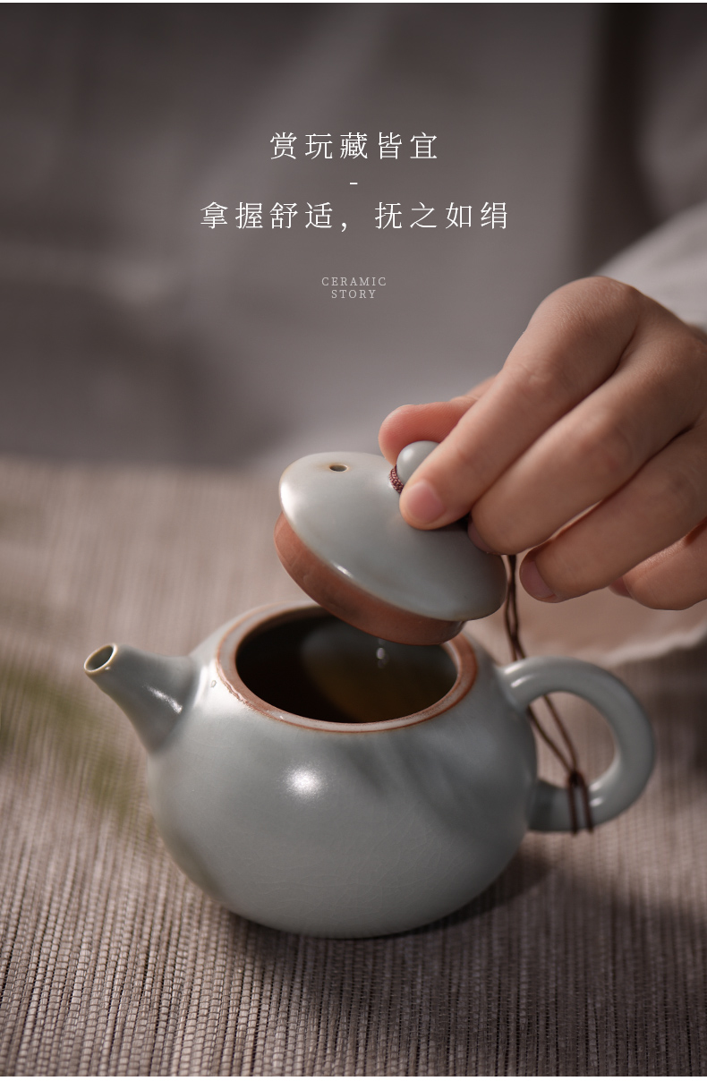 Ceramic story kung fu tea set suits for your up household porcelain of a complete set of xi shi pot tea set piece gift boxes for