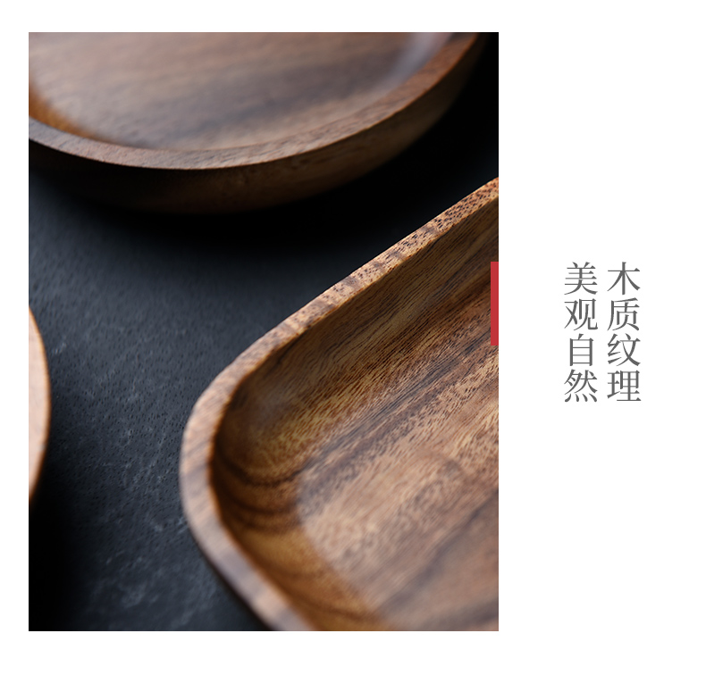 Ceramic story real wood coasters pot pad manual cup insulation pad tea utensils kung fu tea accessories