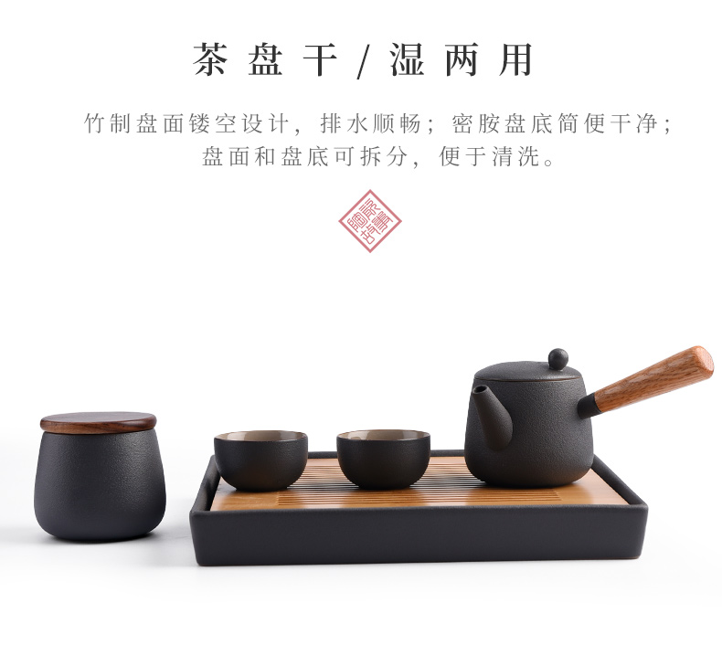 The Story of pottery and porcelain tea set home sitting room office receives a visitor mercifully tea a little Chinese style tea sets tea tray