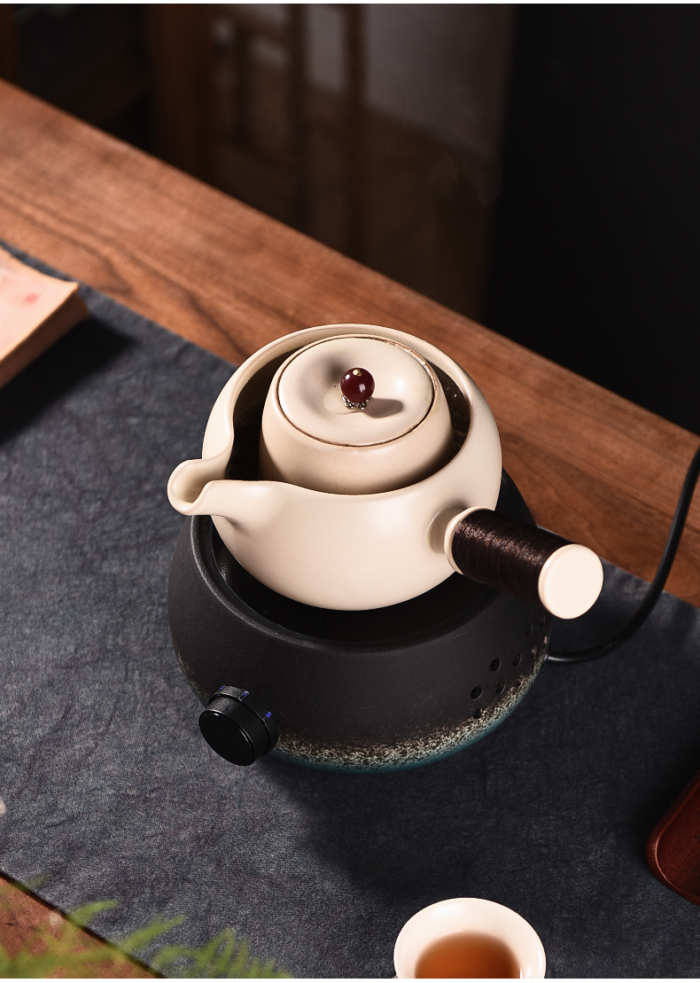 Ceramic electric TaoLu boiled tea, the mini small story intelligent quiet home cooking pot boil water power glass