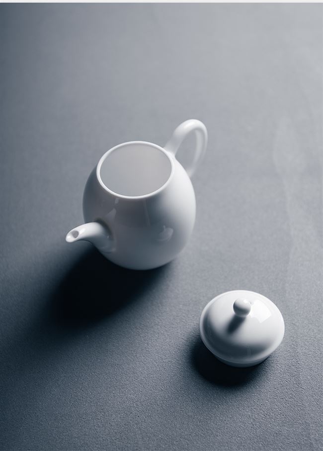 Members of the sweet beauty of make tea pot of white porcelain manual craft ceramic teapot household utensils