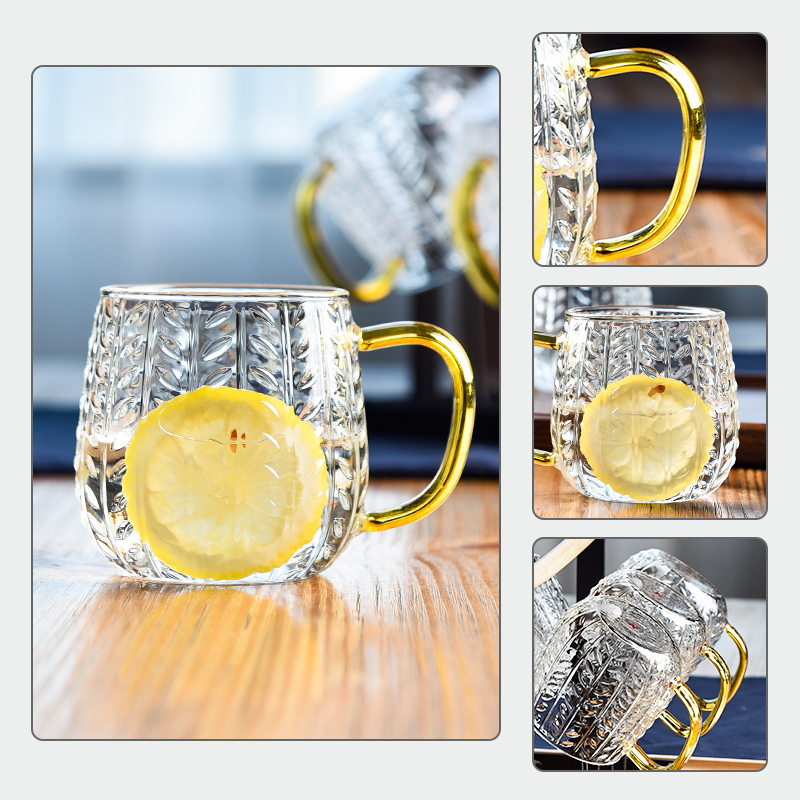 Ceramic story cold bottle of household glass kettle high - temperature high - capacity light excessive water cup cold water suits for
