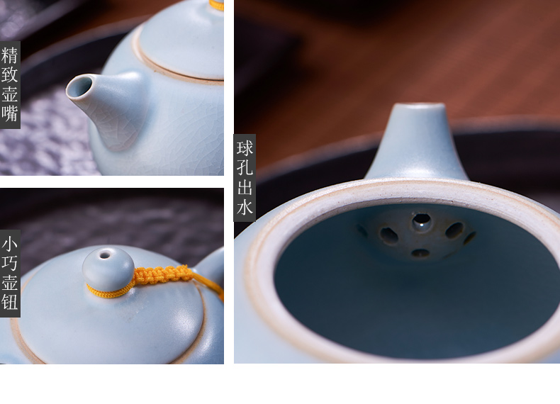 Your up ceramic teapot home outfit of filter tea kungfu tea set small beauty pot single pot teapot