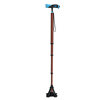 Tex Crutches for the Elderly, Non-Slip, Lightweight, Telescopic Walking Sticks, Special Multi-Functional Four-Legged Crutches for the Elderly, Walkers