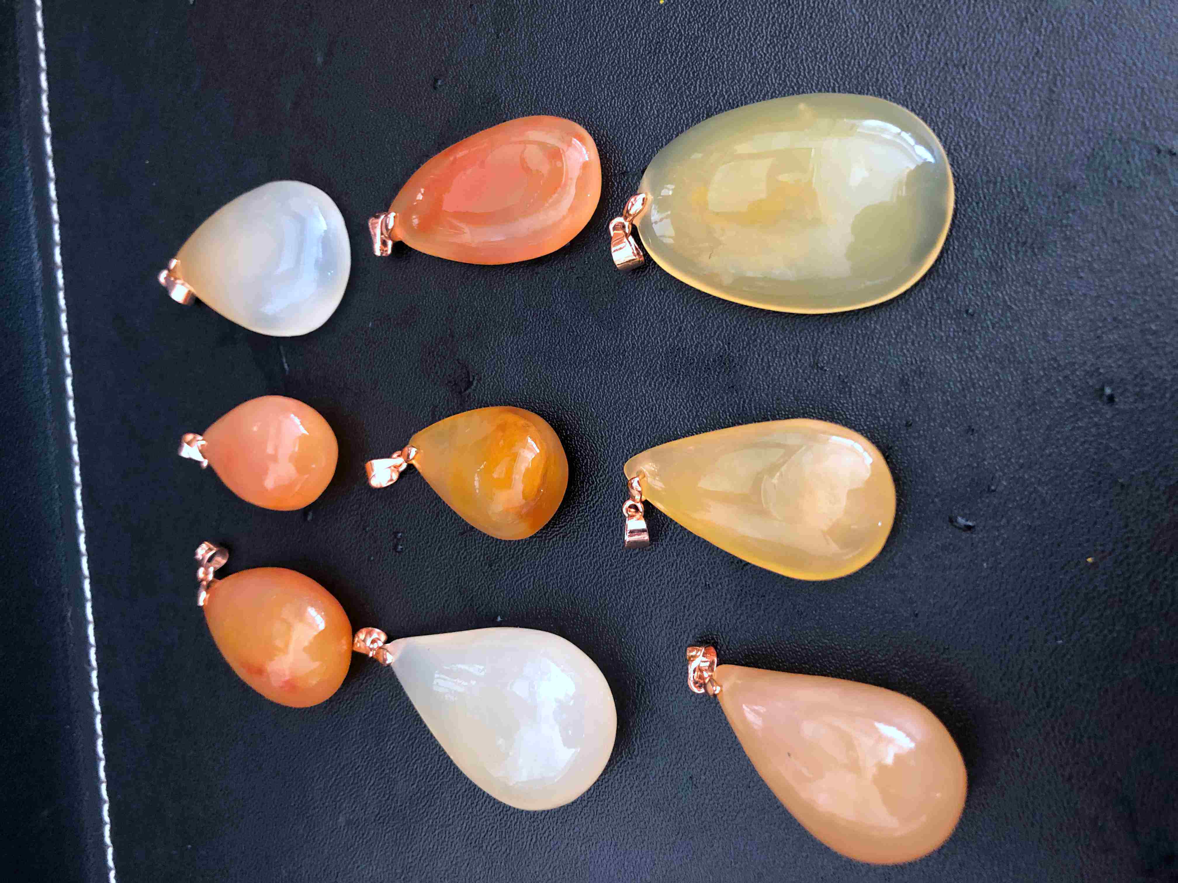 Yunnan Huanglong jade small ornament pendant pendant light surface dripping with shape-Taobao