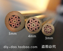 5mm 4mm 3mm Mosaic nail Flower nail Plum blossom nail Shank rivet Brass flower nail