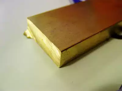 Brass block 10 x 30 x single piece length 50mm ruler material