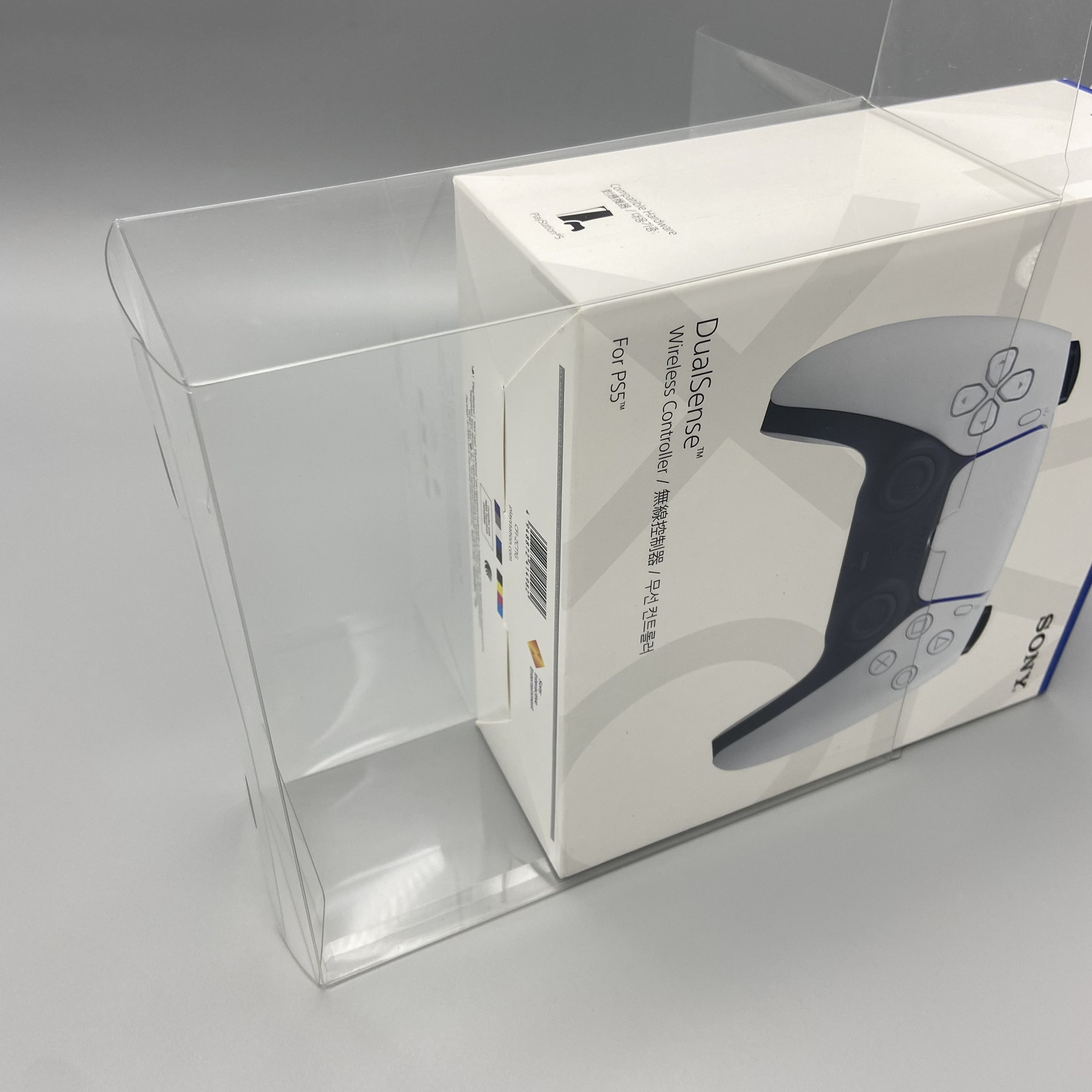 Transparent Display Case for Sony PS5 Handle DualSense