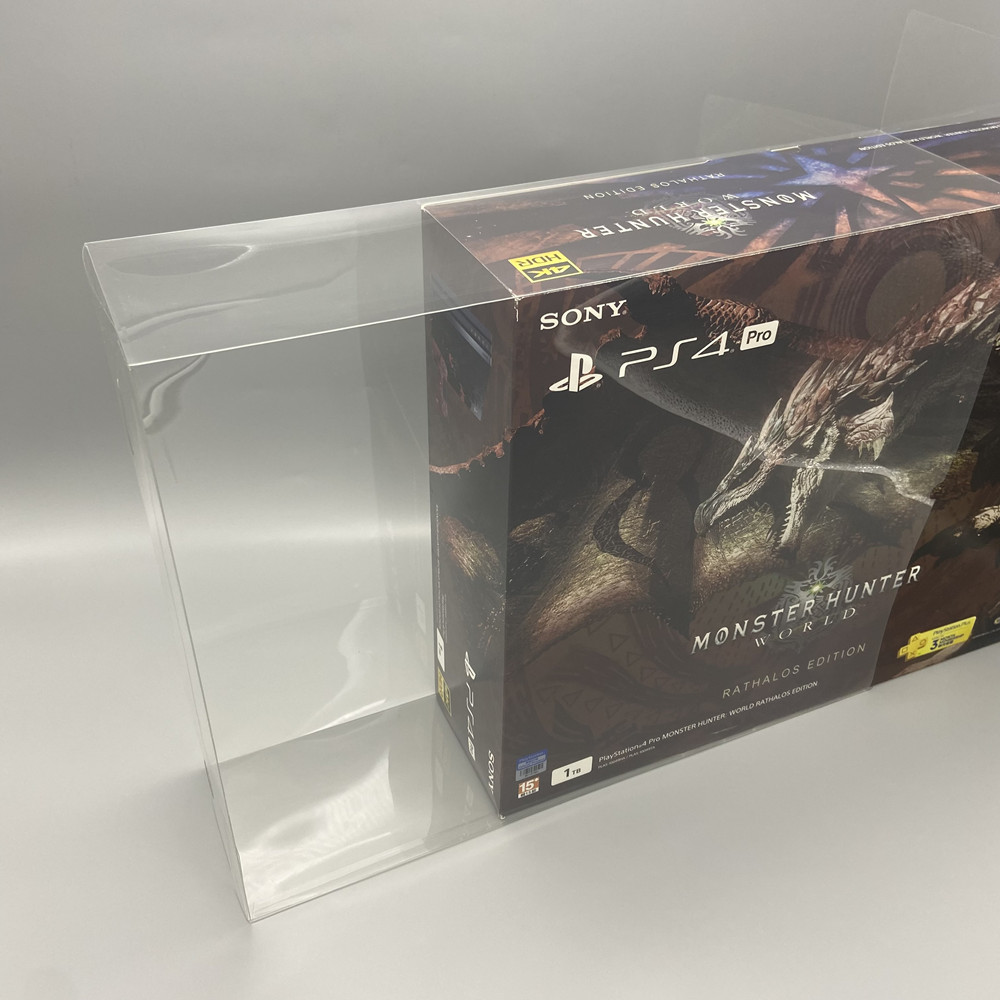 PS4 PRO7000 7100 LIMITED EDITION USED DISPLAY CASE COLLECTION CONTAINING BOX TRANSPARENT PROTECTION BOX