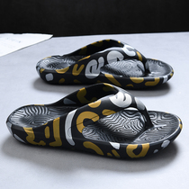 Herringbone drag man 2022 New summer outwear trendy anti-slip thick bottom men slippers net red beach sandals