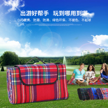 Picnic mat Spring outing moisture-proof mat Picnic cloth Outdoor portable waterproof grass picnic mat Outing thickened ins wind