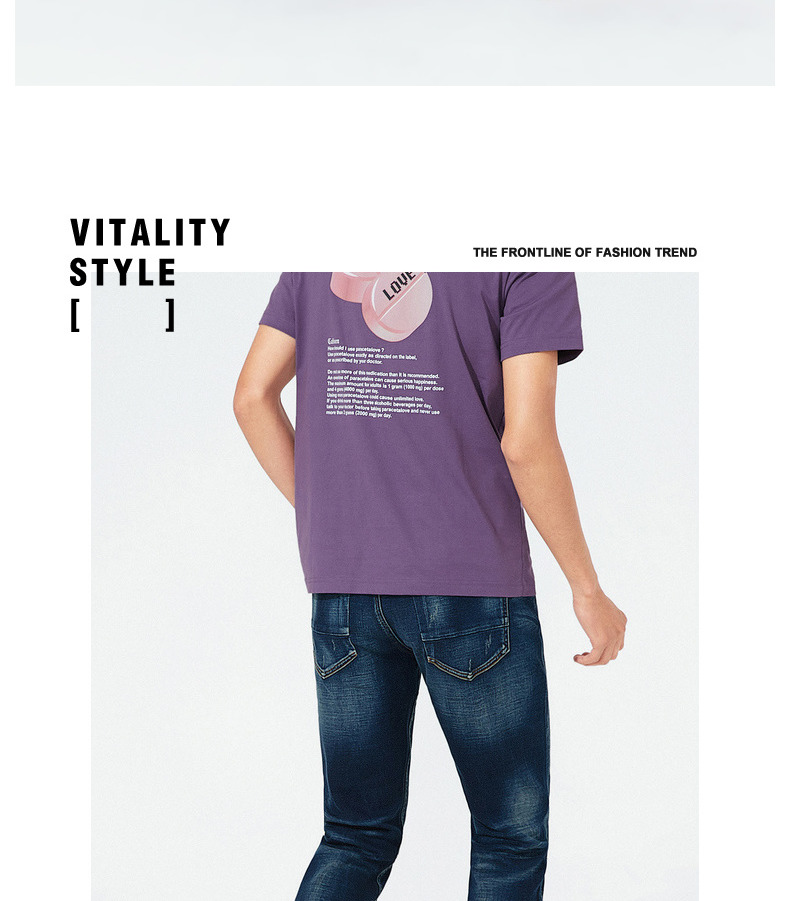 Carbine nam đơn giản mỏng eo thấp quần jeans xanh trẻ trung xuân mới đường phố thời trang đường phố S - Quần jean quần nam