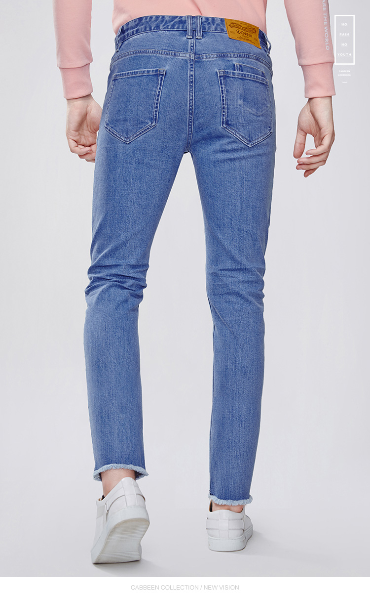 Jeans pour jeunesse CABBEEN en coton pour automne - Ref 1483693 Image 16