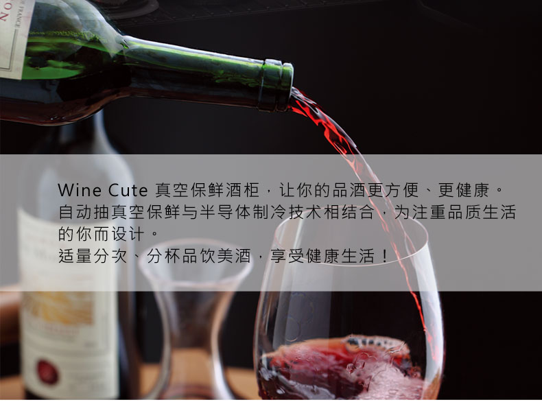 tu ruou dep Grund Gironde W-3706VT hộ gia đình chân không lưu trữ chân không rượu vang làm mát nhiệt lạnh rượu vang đá lạnh - Tủ rượu vang 	tủ rượu bằng nhựa đài loan
