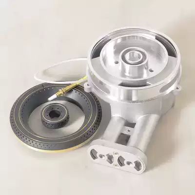135 Cleaning furnace head aluminum universal non-rust gas stove accessories embedded stove integrated stove split firearm Assembly