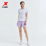 Xtep, быстросохнущие спортивные шорты, летние эластичные штаны для тренировок для спортзала, для бега