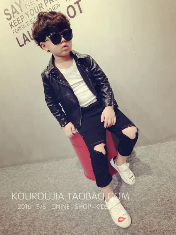 Blouson enfant en cuir PU - Ref 2159465 Image 22