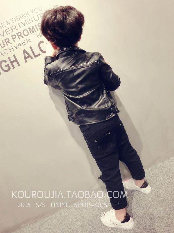 Blouson enfant en cuir PU - Ref 2159465 Image 18