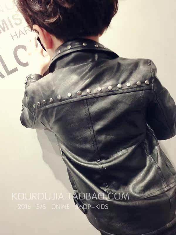 Blouson enfant en cuir PU - Ref 2159465 Image 28