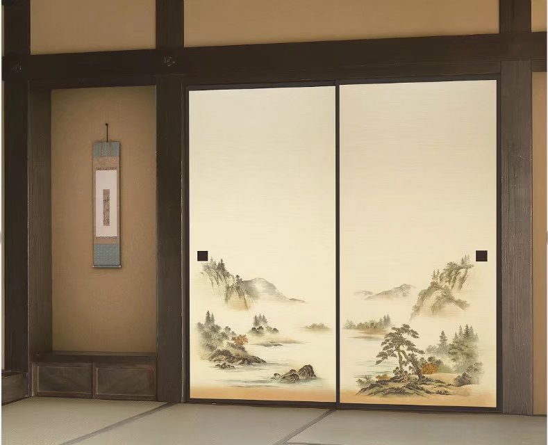 Nakasu And Room Tatami Fusuma Paper Painting Chinese Japanese
