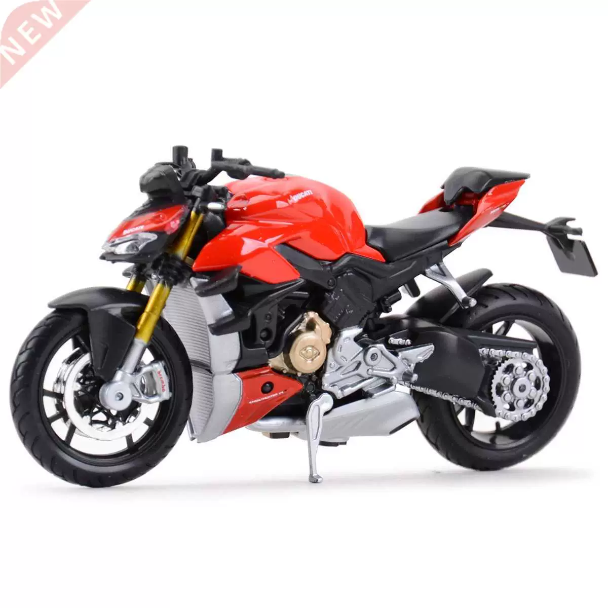 MAISTO 1:18 Ducat Super Naked V4 статическая модель из литья под давлением