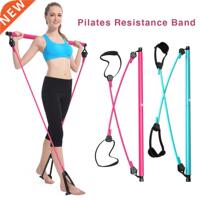 Yoga Band Fitness Accessories Pilates Bar Exercise Fitness