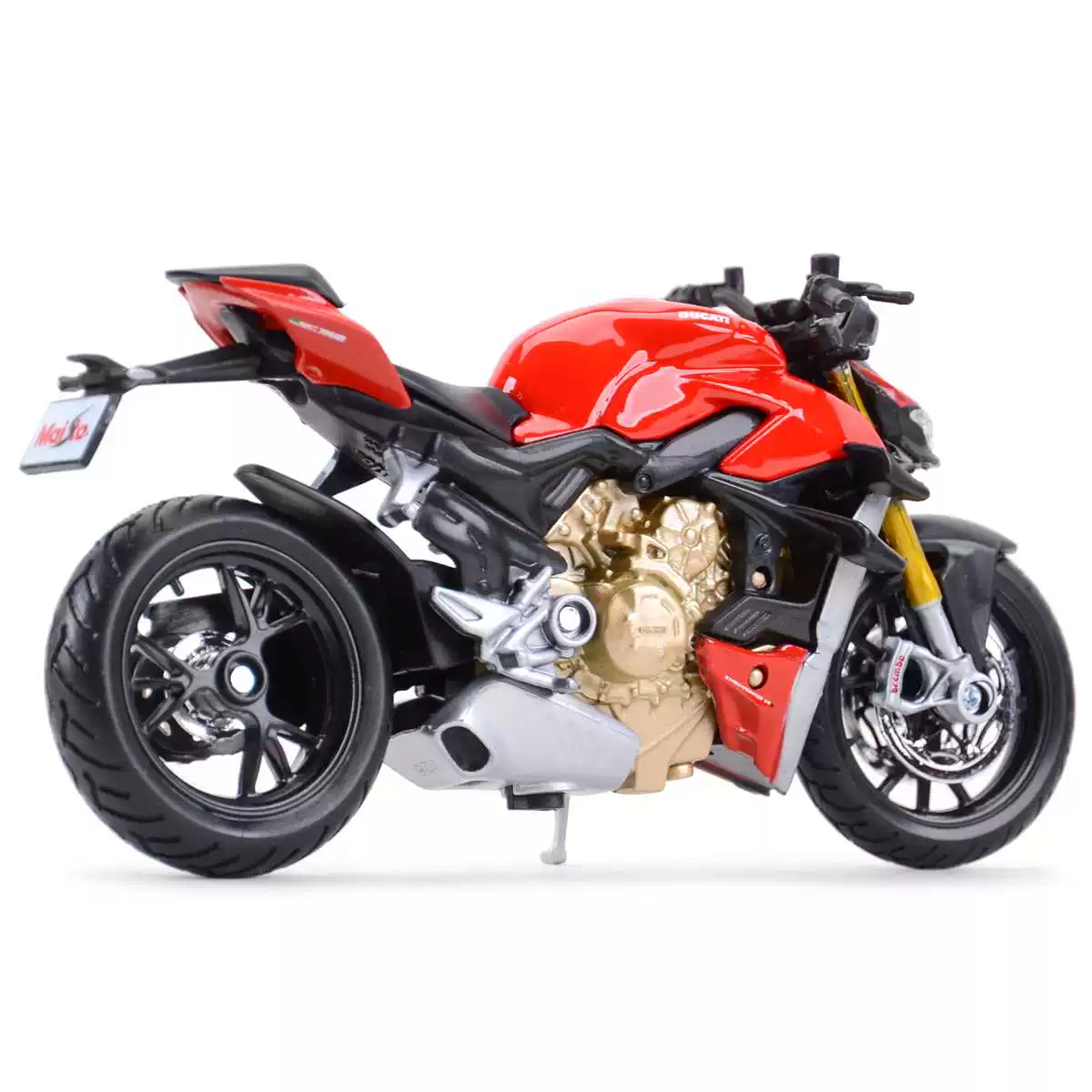 MAISTO 1:18 Ducat Super Naked V4 статическая модель из литья под давлением
