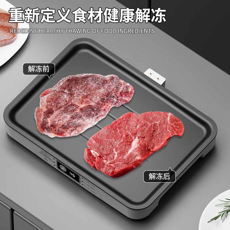 German Quick Defrosting Device for Home Use, Multifunctional Food and Frozen Meat Defroster, Kitchen Food Constant Temperature Defrosting