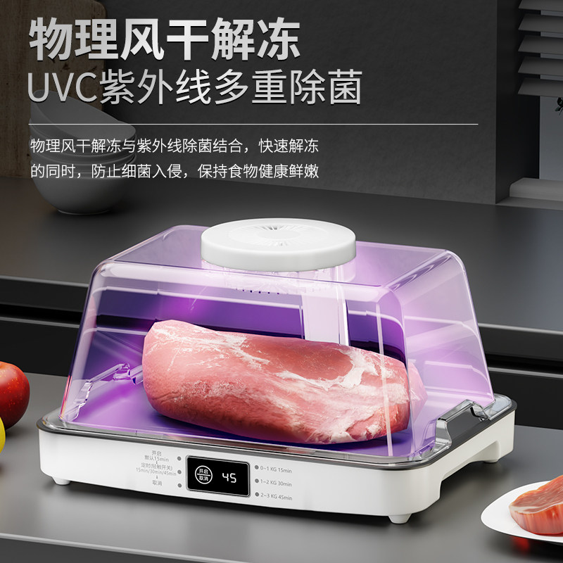 German Quick Defrosting Device for Home Use, Multifunctional Food and Frozen Meat Defroster, Kitchen Food Constant Temperature Defrosting