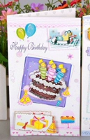 1 Шоколадный торт S007 открытка на день рождения