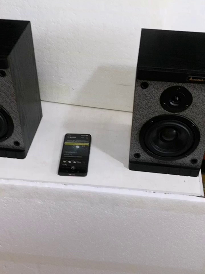 5万块买个塑料音箱。这个玩意儿真有那个么神。