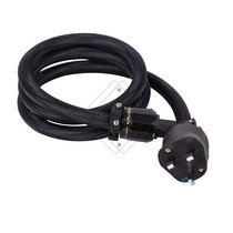 Acoustic power cord 3TS20 Purple Shirt Dragon King Single Crystal Copper Hifi Infiniti Fever Power Cord