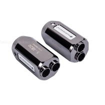 Music beetle one-point two-speaker line splitter ferrule alloy welding-free installation is convenient