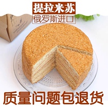 Russian Supermarket Purchasing Chocolate Cake Honey Cream Cake Cocoa Flavoured Cake 3