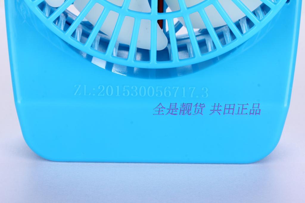 Quạt nhỏ Gongtian Quạt sạc USB mini sinh viên công suất lớn gió mềm thời gian quạt nhỏ quạt chuối GT328 quạt cây hơi nước