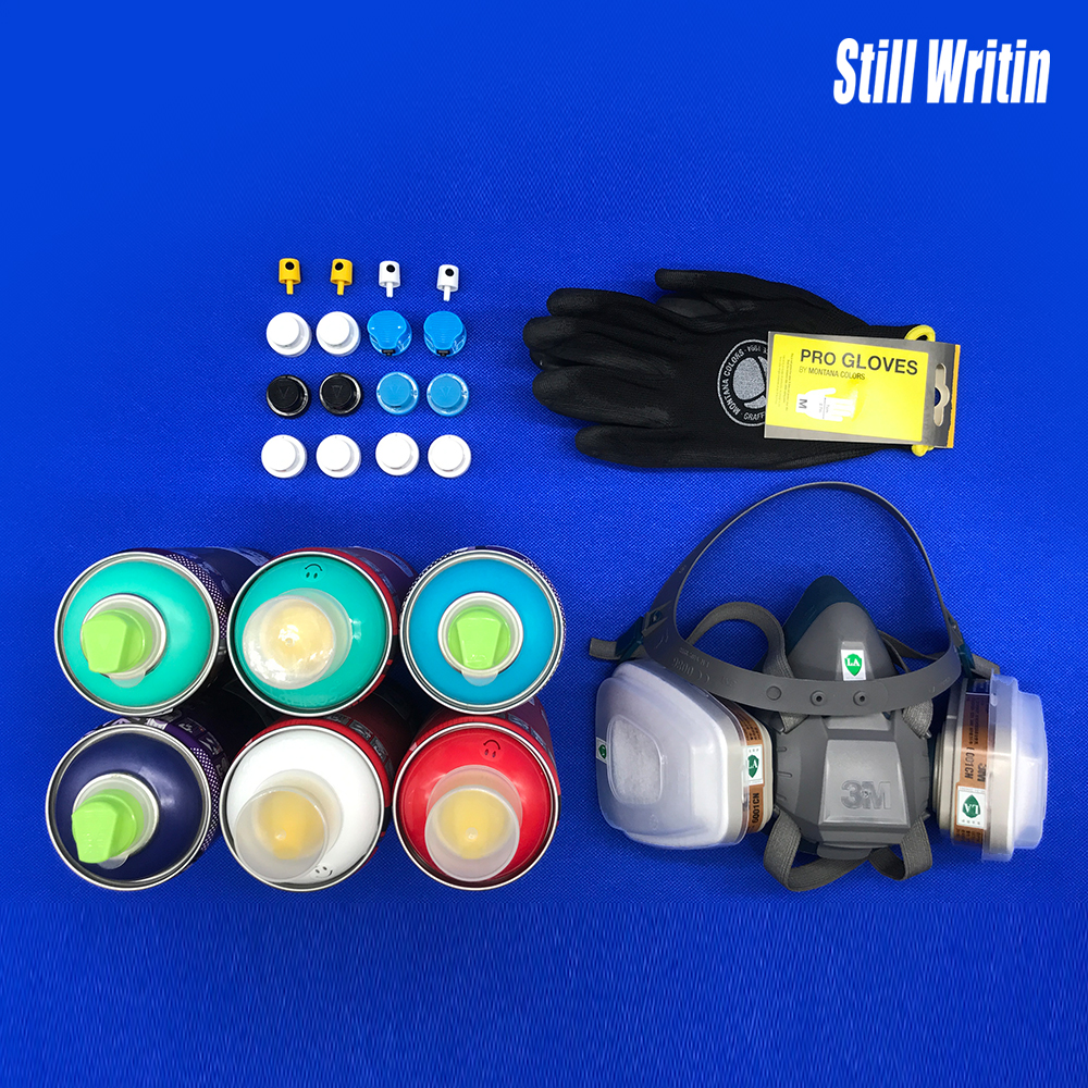 Tanko suit Handshake Graffiti spray paint cans New hand exercises improvisation freestyle color can be self-selected