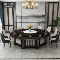 Hot pot table induction cooker one hotel hot pot table one person one pot dining table and chair combination commercial