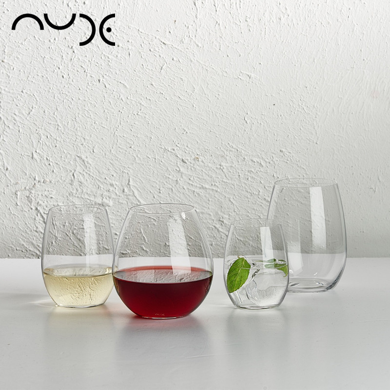 Nude Turkey imports crystal glass No footed wine glass of red wine glasses water cup juice cup light and thin Northern Europe