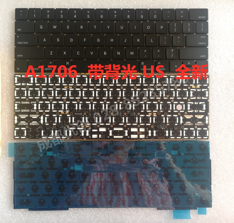 Suitable for Apple MacBook Pro A1706 A1708 A1707 A1534 A1989 Notebook Keyboard