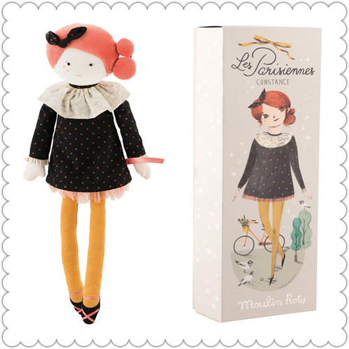 French moulin roty Fabric Princess Doll plush toy pacifies the birthday gift month