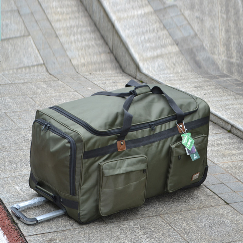 Han Edition Large Capacity Super Light Special Pull Rod Bag 158 Entrusted Bags Travel Bags Oxford Cloth Tie Rod Bags 36