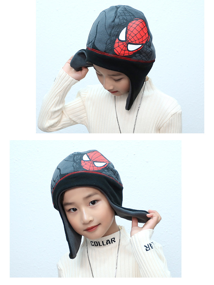 หมวกเด็กลายสไปเดอร์แมน