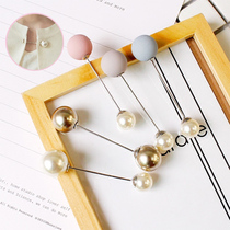 Day Korea 100 hitch-proof walking light brooch with a pin pearl cardiovert and a small pin sweater jacket decorated with accessories for women