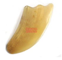 Yellow cattle horn scraping board horn scraping plate scraping plate scraping oil
