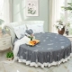 Ít Dream House Tuỳ giường tròn tròn giường váy tròn giường tròn khăn trải giường bedspread bedspread bông bông mảnh - Váy Petti