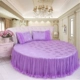 Ít Dream House Tuỳ giường tròn tròn giường váy tròn giường tròn khăn trải giường bedspread bedspread bông bông mảnh - Váy Petti