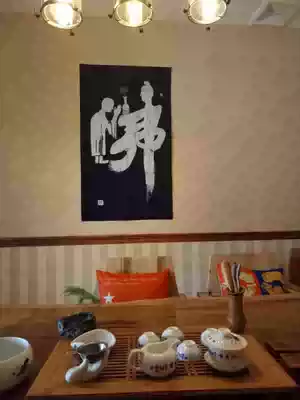 Such as original hand-painted batik painting core blue dyeing cloth home dining room wall stickers tie-dyed jewelry Buddha for tablecloth