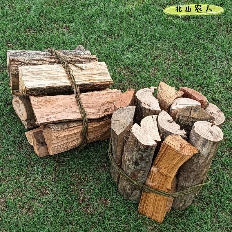 Firewood for Fireplace Heating, Fruit Trees, Household Hardwood, Camping Firewood, One Ton