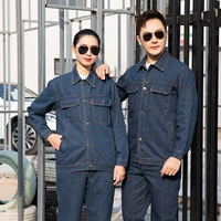 Синяя джинсовая пуговица толстый круглый карман